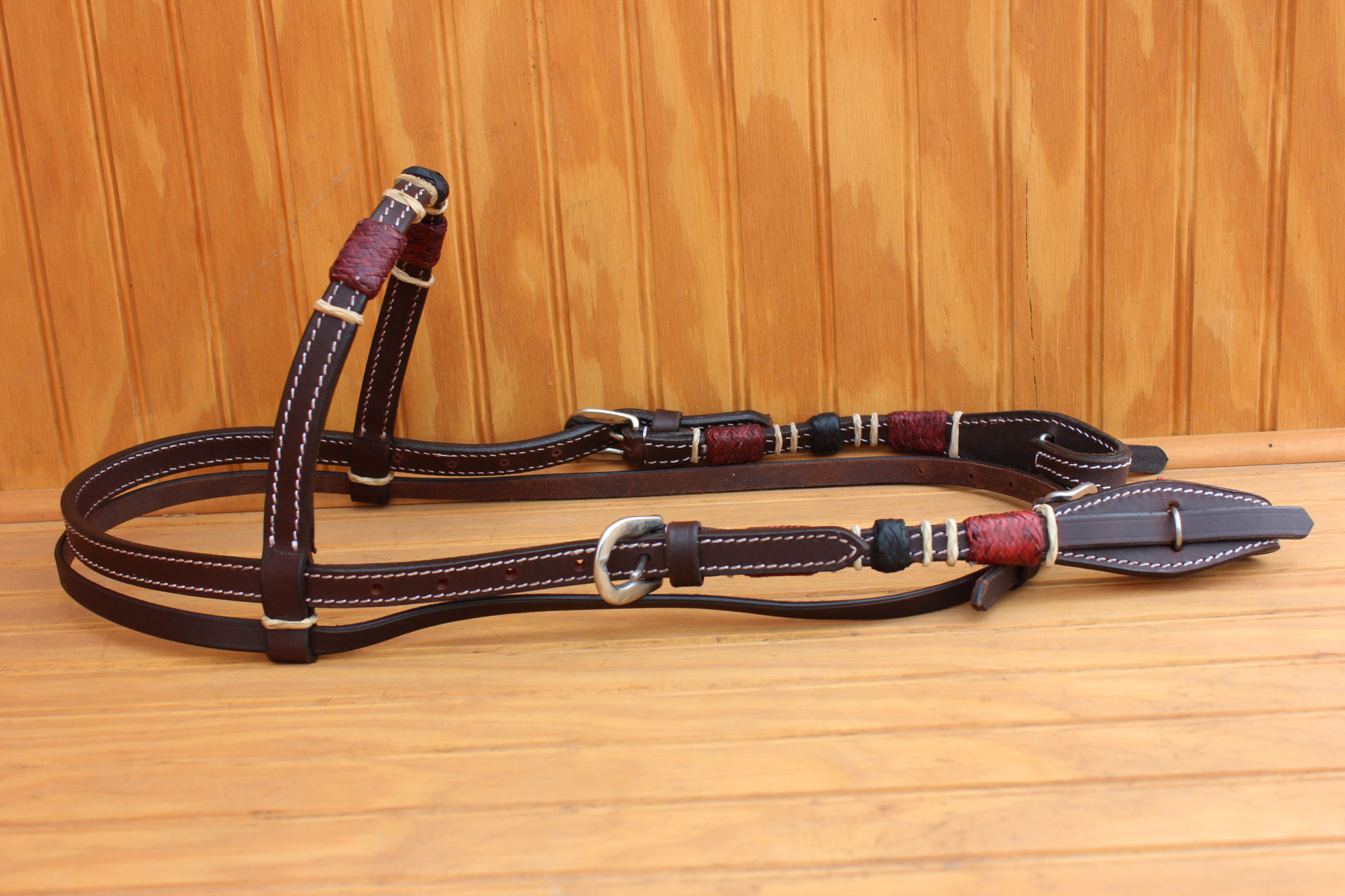 Rancher Rawhide- One Ear Leather Headstall - Ranch Hand Store